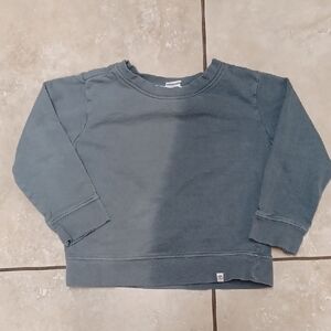 Sovereign Code Boys Two-tone Slate Gray Sweatshirt, Size 4
